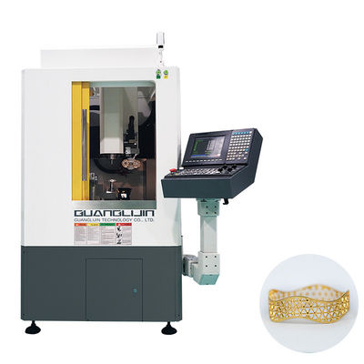 CE เครื่องแกรฟ์ Cnc สําหรับเครื่องประดับ เครื่องบด 8 แกน