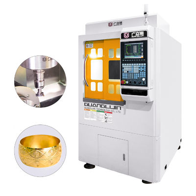 เครื่องบดเครื่องประดับ CNC เครื่องบดแม่นยําตั้งและแนวราบ เครื่องเก้าแกน