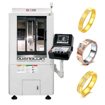 G5-380 เครื่องบดและบดเครื่องประดับ 5 แกน