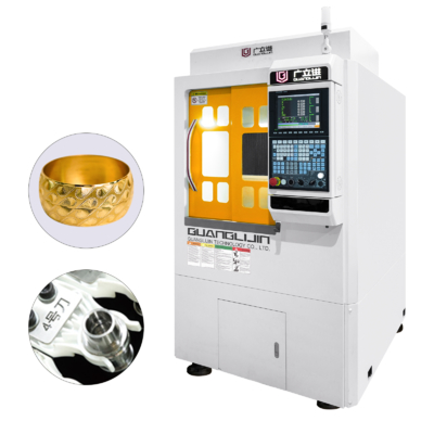 เครื่องแกะ CNC 9 แกนเครื่องประดับสําหรับแหวนและข้อมือ