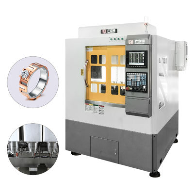 G5-240 เครื่องสี่สถานี 5 แกน เครื่องเครื่องหมาย CNC การฉลาก เครื่องเครื่องหมาย CNC เครื่องเครื่องประดับทองคํา เครื่องบด CNC 5 แกน
